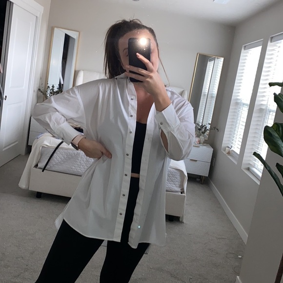 ZARA BUTTON SHIRT - Picture 5 of 7